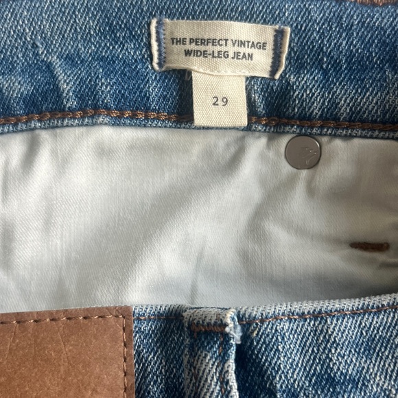 Madewell Perfect Vintage Wide Leg Jean - Picture 7 of 9